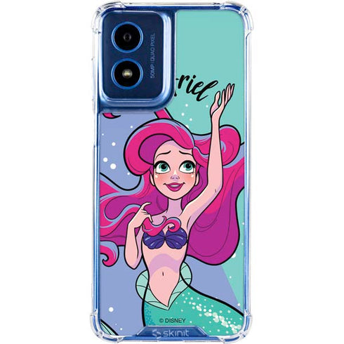 Disney Ariel Moto G 5G (2024) Clear Case