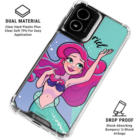 Disney Ariel Moto G Power 5G (2024) Clear Case