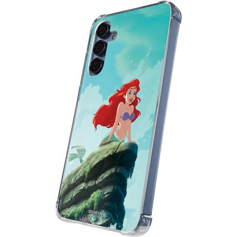 Disney The Little Mermaid Ariel Part of Your World Galaxy A35 5G Clear Case