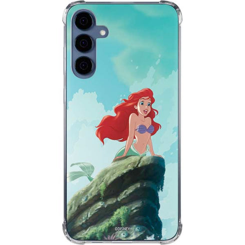 Disney The Little Mermaid Ariel Part of Your World Galaxy A55 5G Clear Case