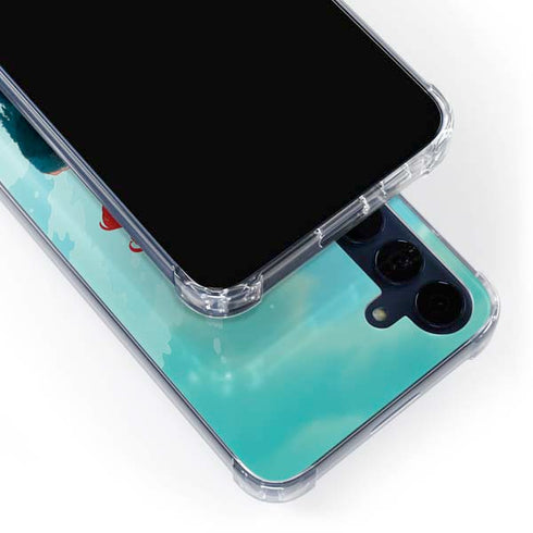 Disney The Little Mermaid Ariel Part of Your World Galaxy A55 5G Clear Case