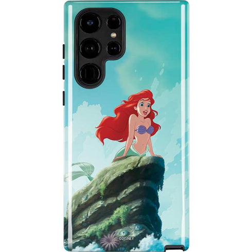 Disney The Little Mermaid Ariel Part of Your World Galaxy Cases