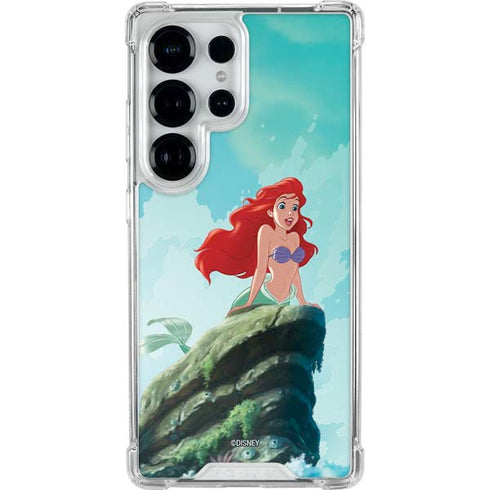 Disney The Little Mermaid Ariel Part of Your World Galaxy S25 Ultra Clear Case