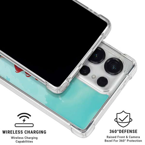 Disney The Little Mermaid Ariel Part of Your World Galaxy S25 Ultra Clear Case