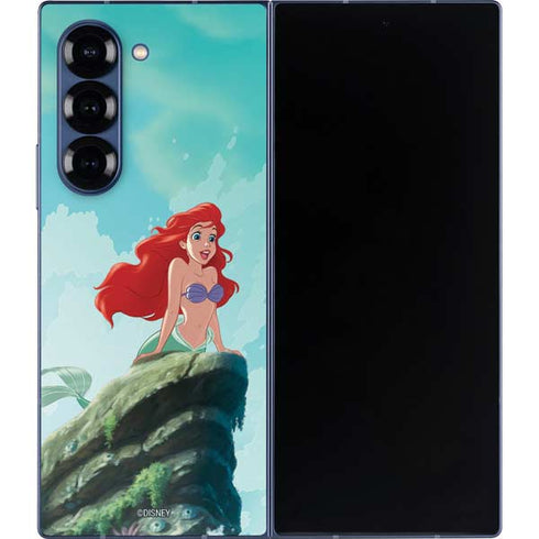 Disney The Little Mermaid Ariel Part of Your World Galaxy Z Fold6 Skin