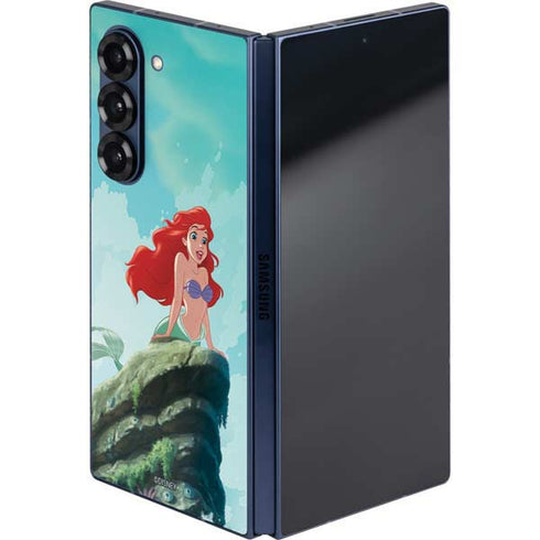 Disney The Little Mermaid Ariel Part of Your World Galaxy Z Fold6 Skin