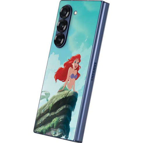 Disney The Little Mermaid Ariel Part of Your World Galaxy Z Fold6 Skin