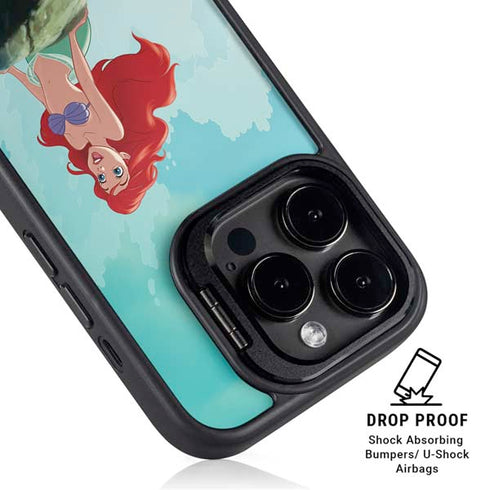 Disney The Little Mermaid Ariel Part of Your World iPhone 15 Pro Max Kickstand Case