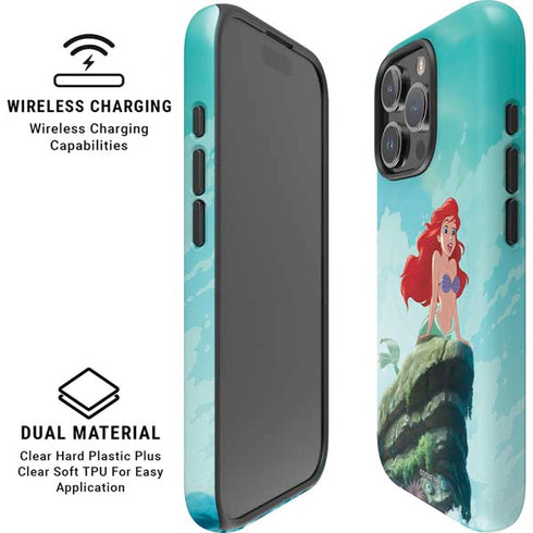 Disney The Little Mermaid Ariel Part of Your World iPhone 16 Pro Max Magsafe Impact Case