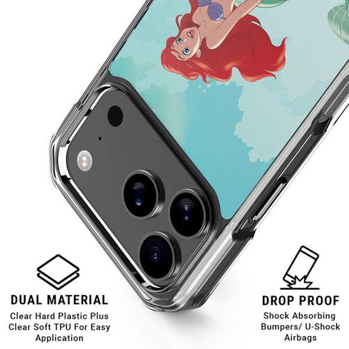 Disney The Little Mermaid Ariel Part of Your World iPhone 18 Pro Clear Case
