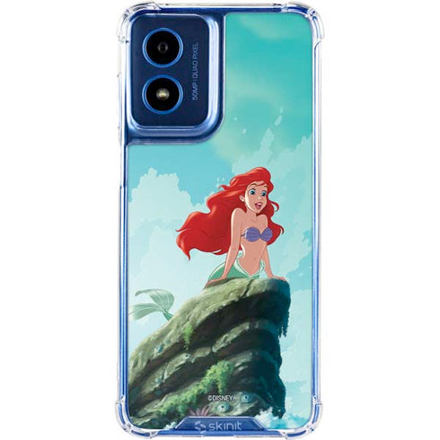 Disney The Little Mermaid Ariel Part of Your World Moto G 5G (2024) Clear Case