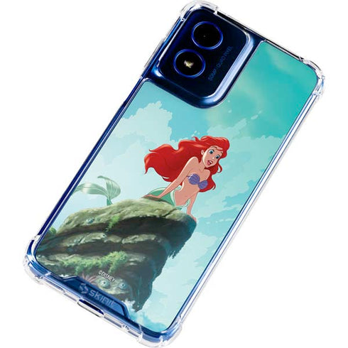 Disney The Little Mermaid Ariel Part of Your World Moto G Play 4G (2024) Clear Case