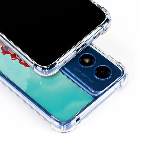 Disney The Little Mermaid Ariel Part of Your World Moto G Play 4G (2024) Clear Case