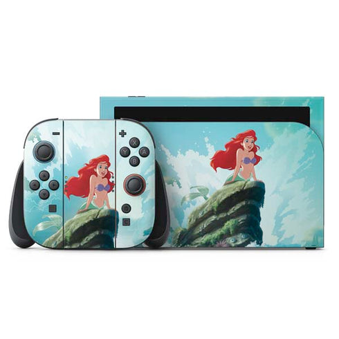 Disney The Little Mermaid Ariel Part of Your World Nintendo Skins