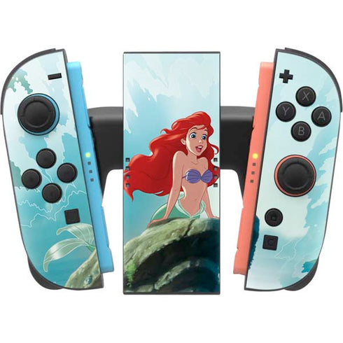 Disney The Little Mermaid Ariel Part of Your World Nintendo Switch 2 (2025) Joy-Con Controller Skin