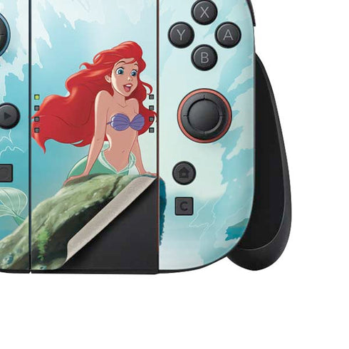 Disney The Little Mermaid Ariel Part of Your World Nintendo Switch 2 (2025) Joy-Con Controller Skin