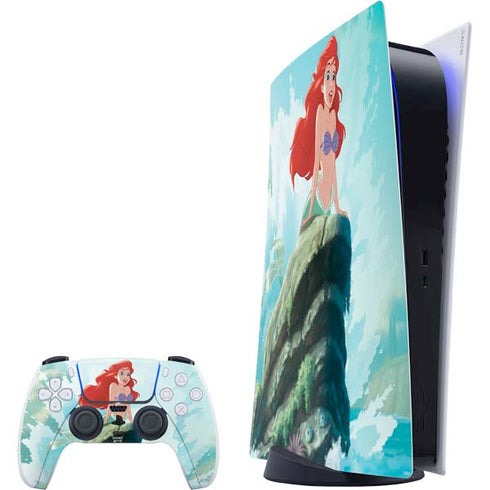 Disney The Little Mermaid Ariel Part of Your World PlayStation PS5 Skins
