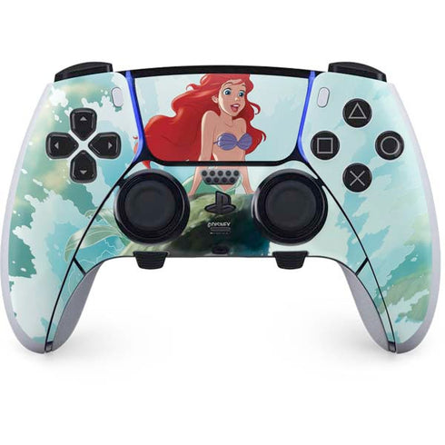 Disney The Little Mermaid Ariel Part of Your World PS5 DualSense Edge Pro Controller Skin