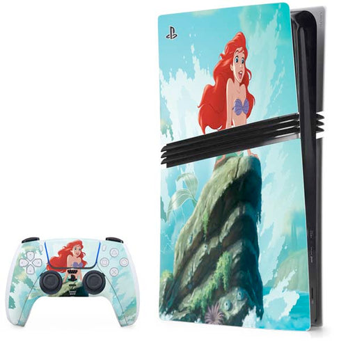 Disney The Little Mermaid Ariel Part of Your World PlayStation PS5 Skins