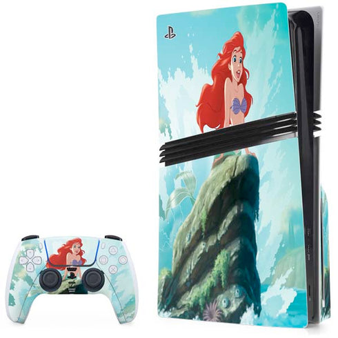 Disney The Little Mermaid Ariel Part of Your World PlayStation PS5 Skins