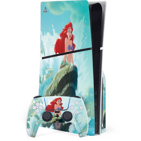 Disney The Little Mermaid Ariel Part of Your World PlayStation PS5 Skins