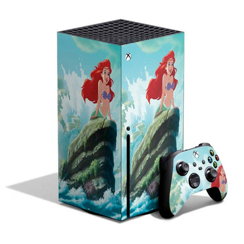 Disney The Little Mermaid Ariel Part of Your World Xbox Series X Bundle Skin