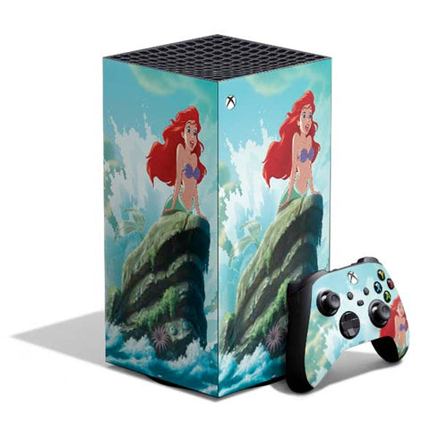 Disney The Little Mermaid Ariel Part of Your World XBox Series X Digital Edition Bundle Skin