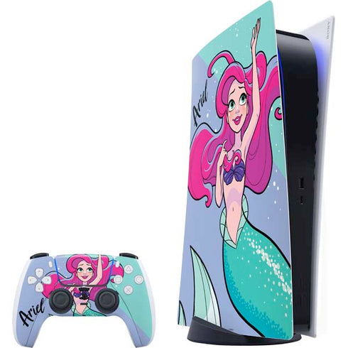 Disney Ariel PlayStation PS5 Skins