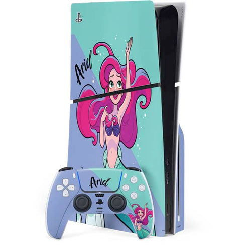 Disney Ariel PlayStation PS5 Skins