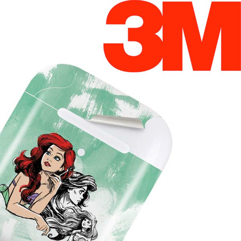 Disney Princess Ariel Sketch Art Apple AirPods Skin