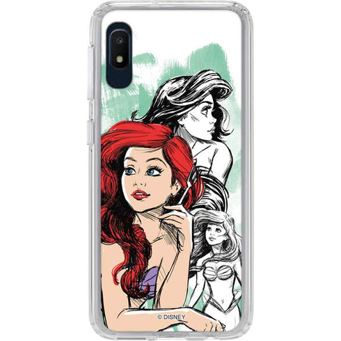 Disney Princess Ariel Sketch Art Galaxy Cases