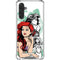 Disney Princess Ariel Sketch Art Galaxy A17 Clear Case