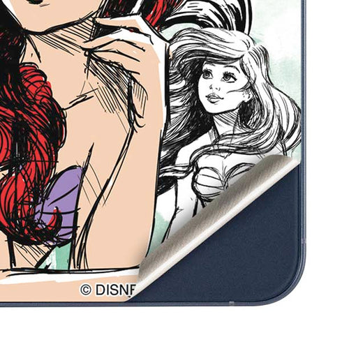 Disney Princess Ariel Sketch Art Galaxy A36 5G Skin