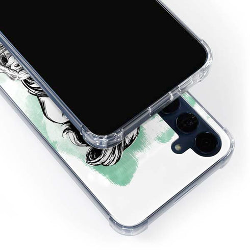 Disney Princess Ariel Sketch Art Galaxy A55 5G Clear Case