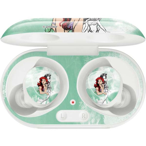 Disney Princess Ariel Sketch Art Galaxy Buds Plus Skin