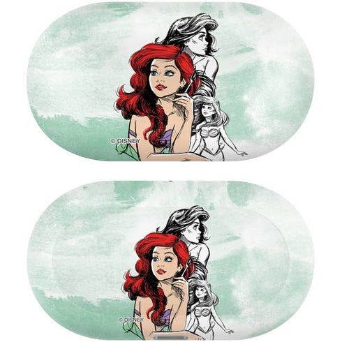 Disney Princess Ariel Sketch Art Galaxy Buds Plus Skin