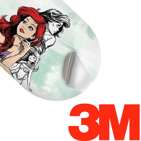 Disney Princess Ariel Sketch Art Galaxy Buds Plus Skin