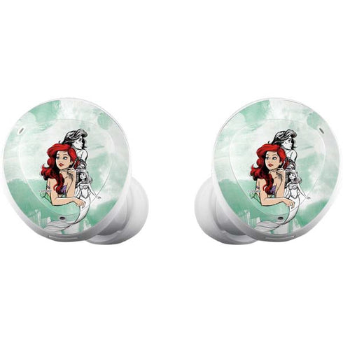 Disney Princess Ariel Sketch Art Galaxy Buds Plus Skin