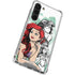 Disney Princess Ariel Sketch Art Galaxy S24 FE Clear Case