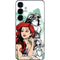Disney Princess Ariel Sketch Art Galaxy S24 Plus Skin