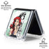 Disney Princess Ariel Sketch Art Galaxy Z Flip6 Clear Case