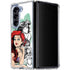 Disney Princess Ariel Sketch Art Galaxy Z Fold5 5G Clear Case