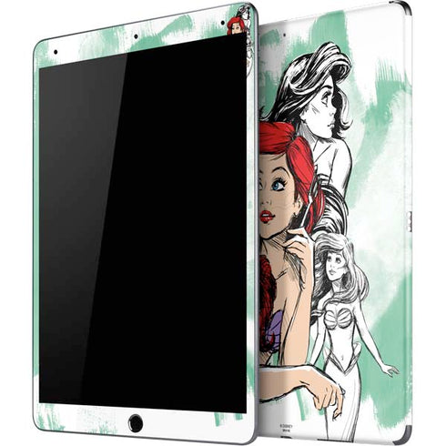 Disney Princess Ariel Sketch Art iPad Skins