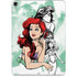 Disney Princess Ariel Sketch Art Apple iPad Pro Skin