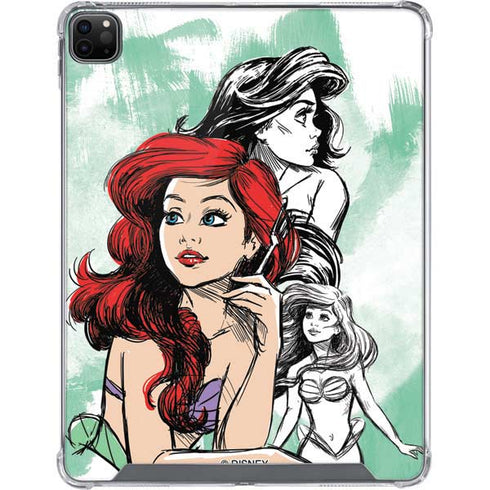 Disney Princess Ariel Sketch Art iPad Cases