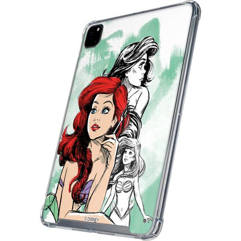 Disney Princess Ariel Sketch Art iPad Cases