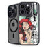 Disney Princess Ariel Sketch Art iPhone 13 Pro Max Kickstand Case