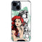 Disney Princess Ariel Sketch Art iPhone 15 Clear Case