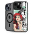 Disney Princess Ariel Sketch Art iPhone 15 Plus Kickstand Case
