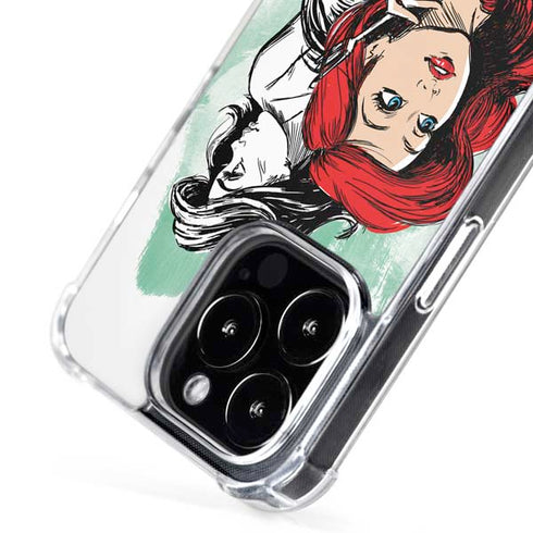 Disney Princess Ariel Sketch Art iPhone 16 Pro Max MagSafe Case